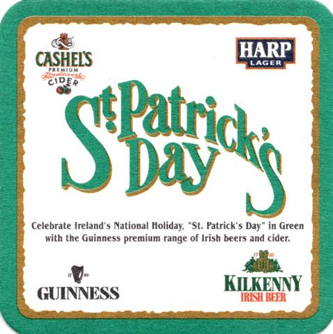 dublin l-irl guinness guinness st quad 4b (185-4 marken) 